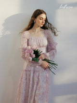 Blushing Petal Harmony Dress
