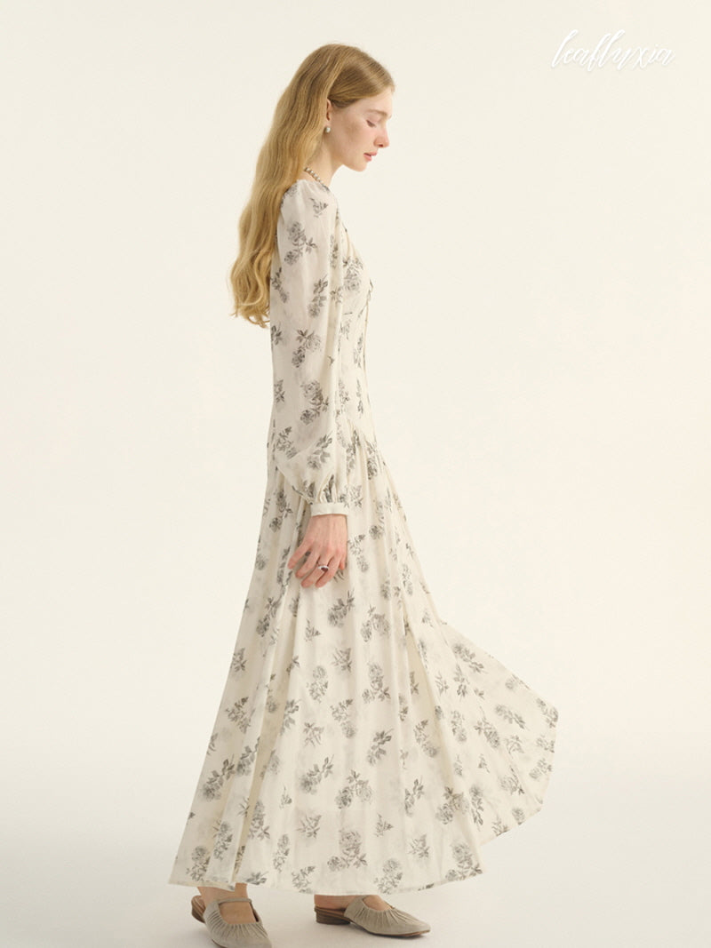Moonlit Garden Elegance Dress