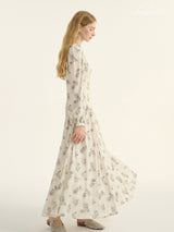 Moonlit Garden Elegance Dress