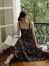 Ethereal Floral Lounge Dress