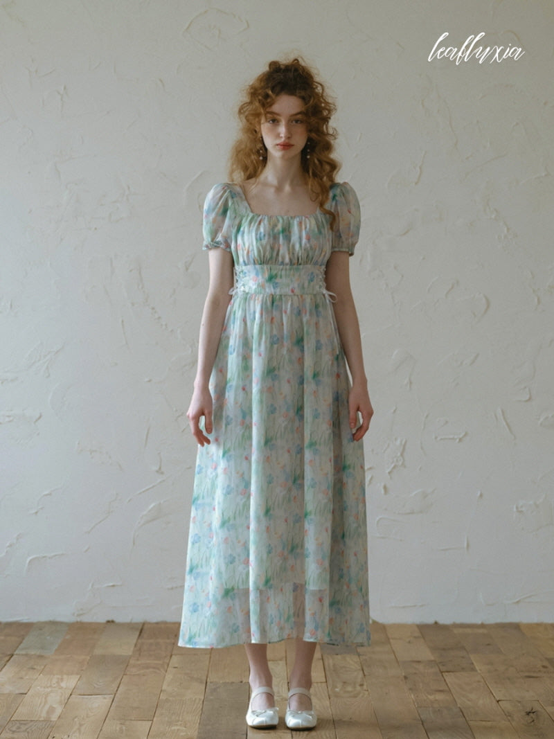 Soft Breeze Floral Dress