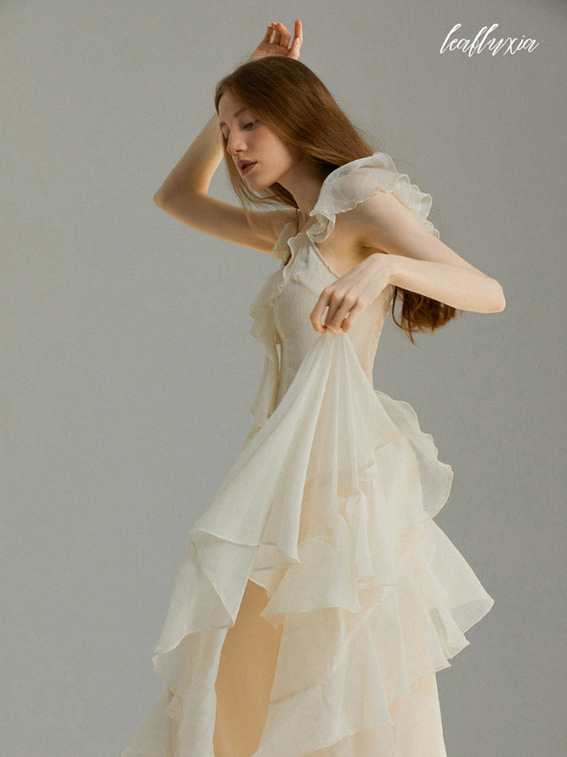 Creamy Elegance Dress