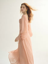 Soft Coral Grace Dress
