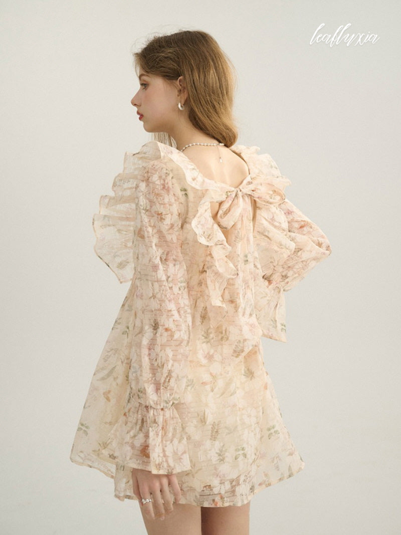 Blossom Ruffle Charm Dress