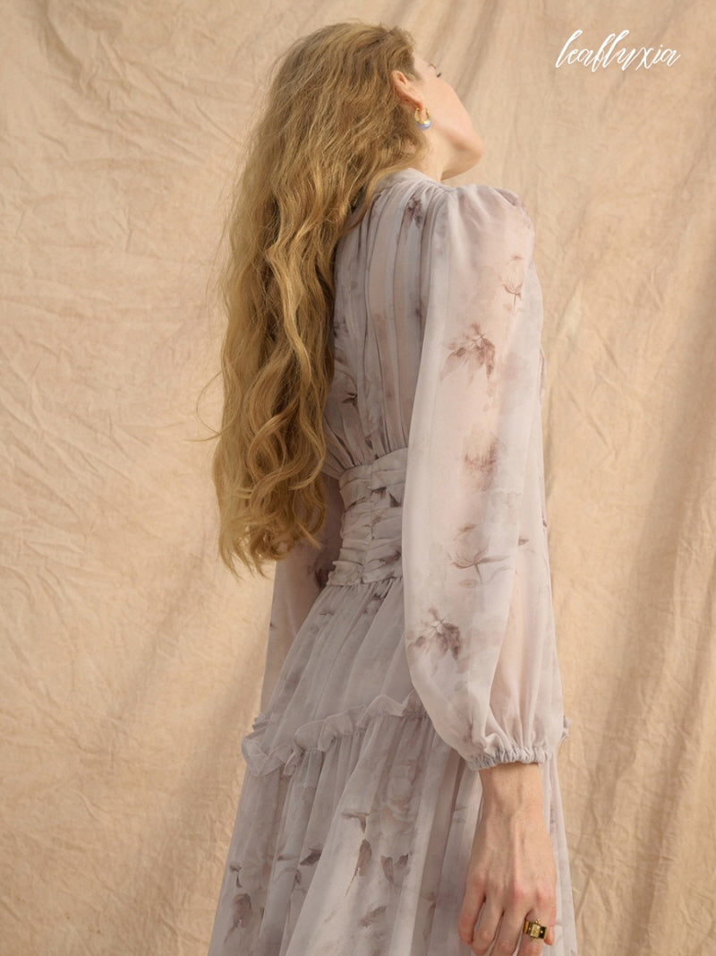 Soft Mauve Whisper Dress