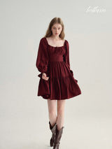 Bordeaux Muse Dress