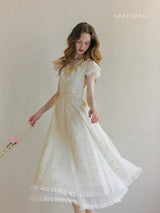 Petal Lace Reverie Dress