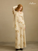 Ivory Dusk Bloom Dress