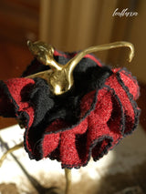 Noctelle Lace Bloom Scrunchie