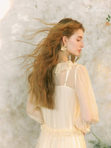 Soft Honey Beige Lumina Dress