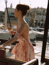 Rosé Marina Whisper Dress