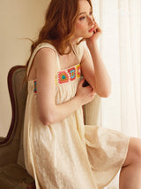 Bohemian Crochet Sundress