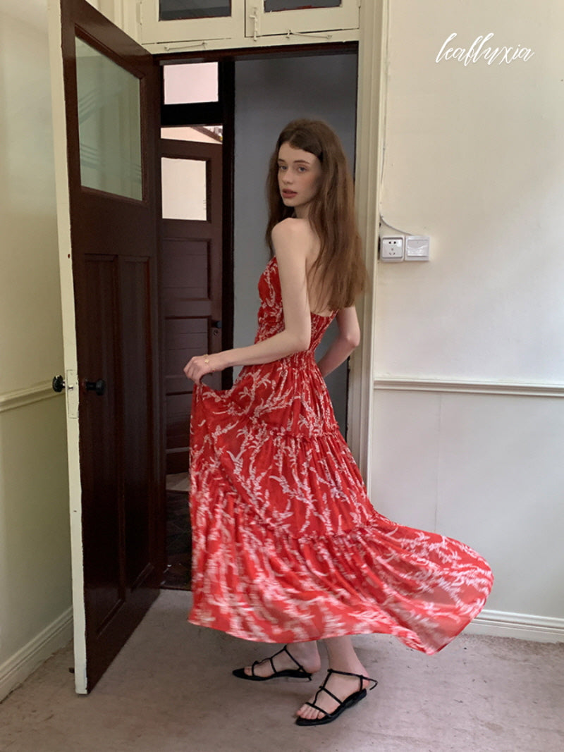 Red Bloom Sonata Dress