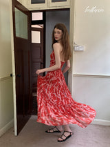 Red Bloom Sonata Dress