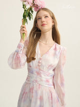 Blush Petal Mini Dress