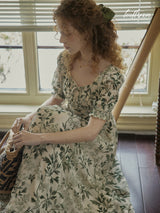 Verdant Willow Garden Dress