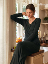 Midnight Lace Lounge Set