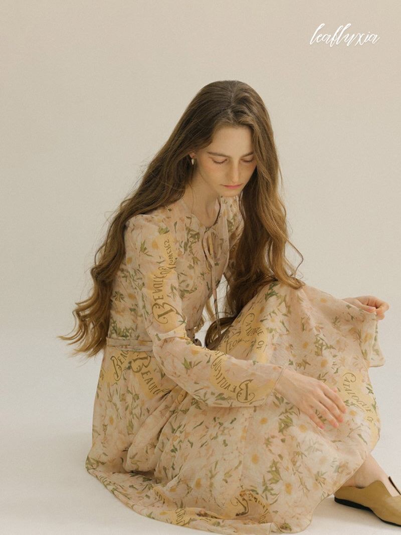 Amber Floral Long Dress