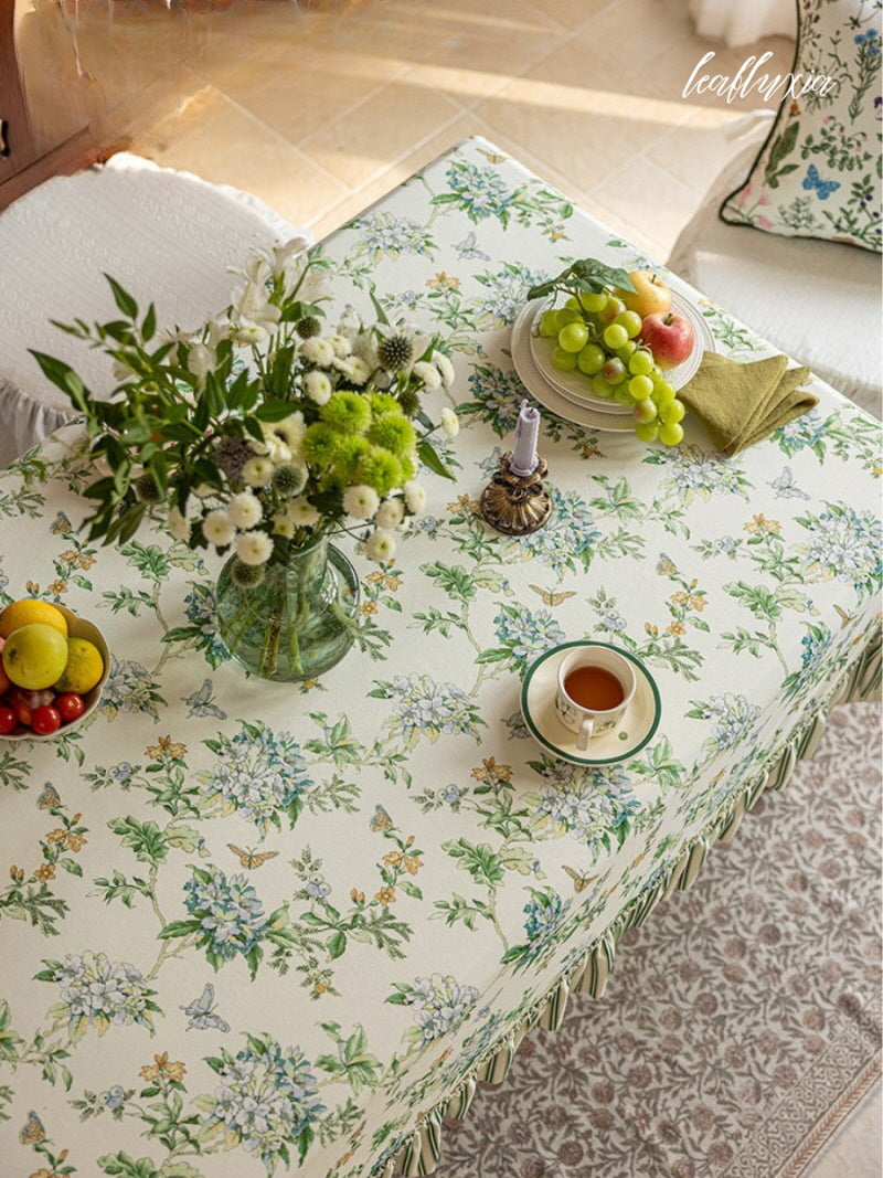 Meadow Ruffle Tablecloth