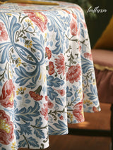 Rosewood Meadow Round Tablecloth