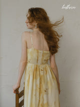 Golden Sunrise Elegance Dress