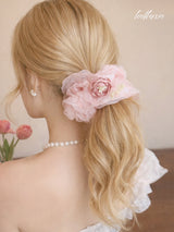 Roselight Bloom Scrunchie