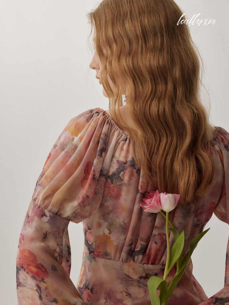 Dusky Petal Dress