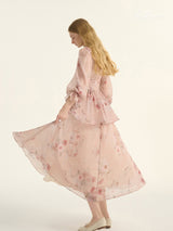 Rosy Whispers Dress