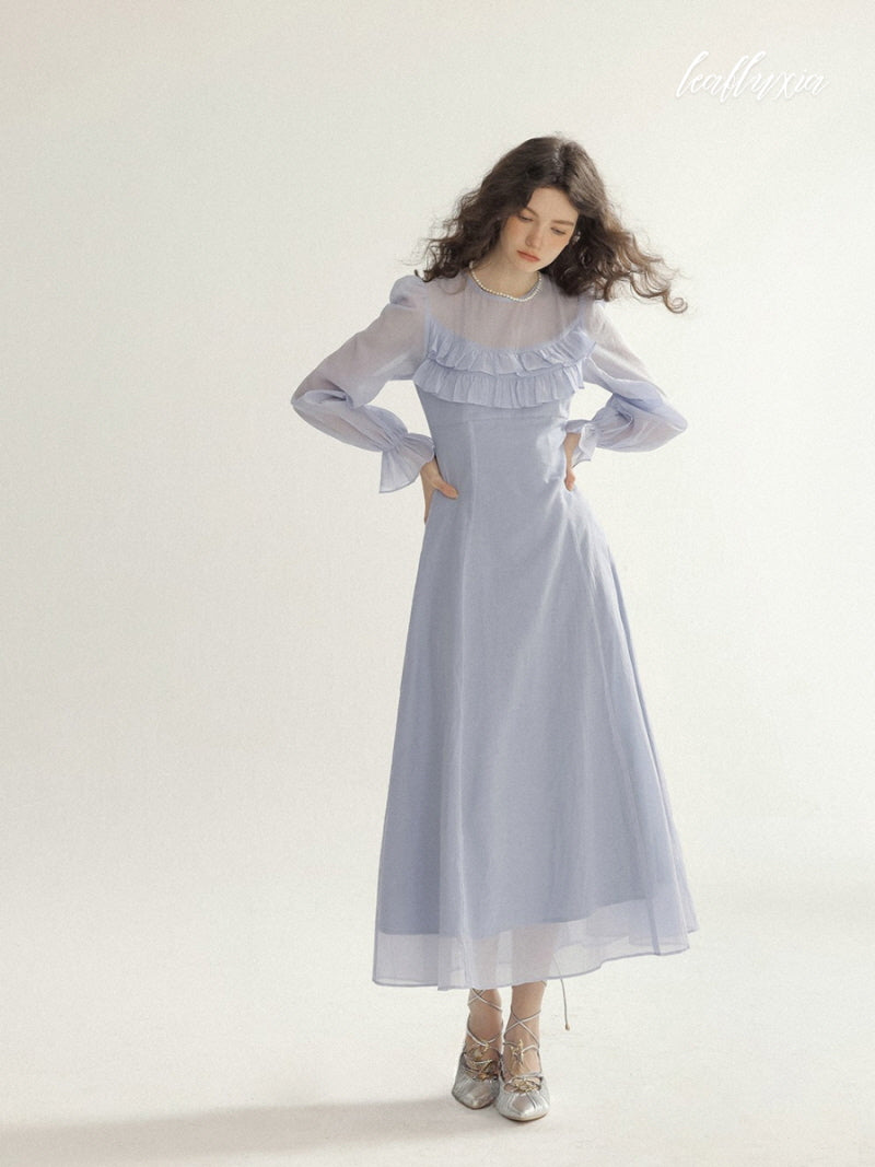 Celeste Chiffon Long Dress