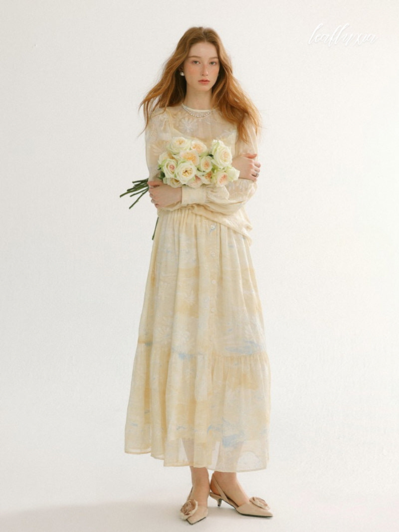 Golden Serenity Two-Piece