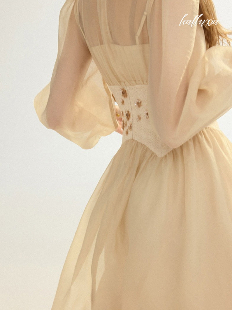 Aurelia Bloom Corset Dress