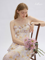 Aurora Bloom Ruffle Dress