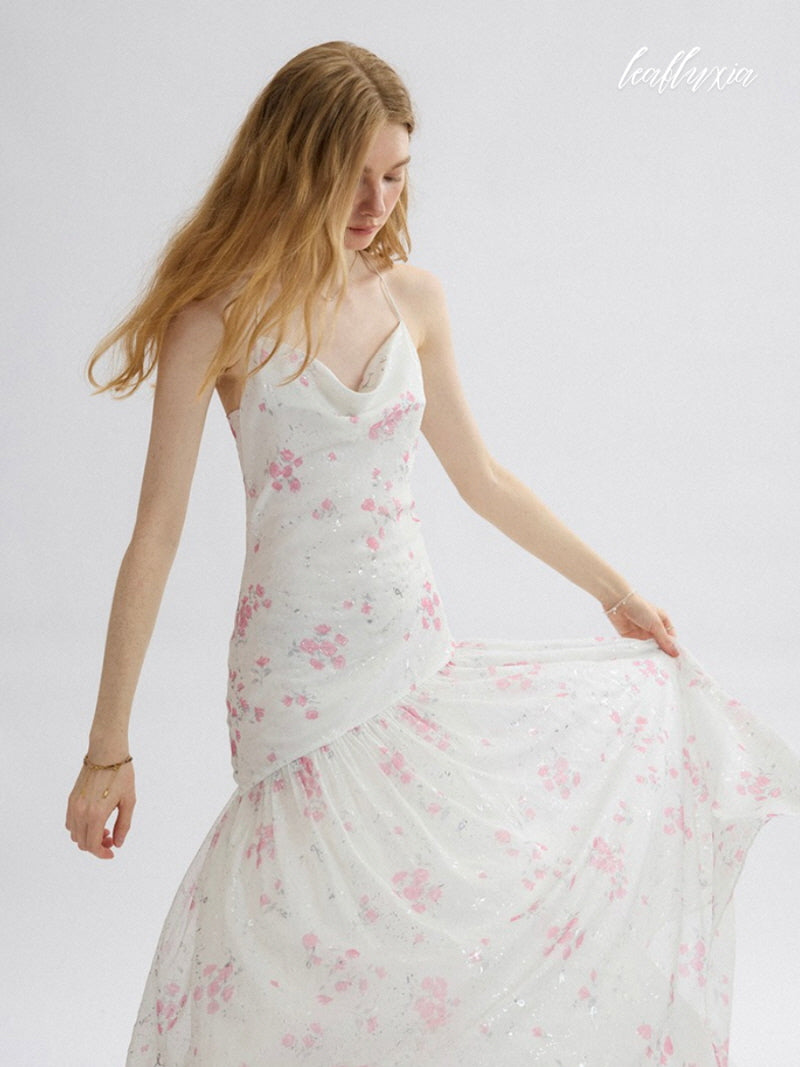 Rosé Cloud Dress