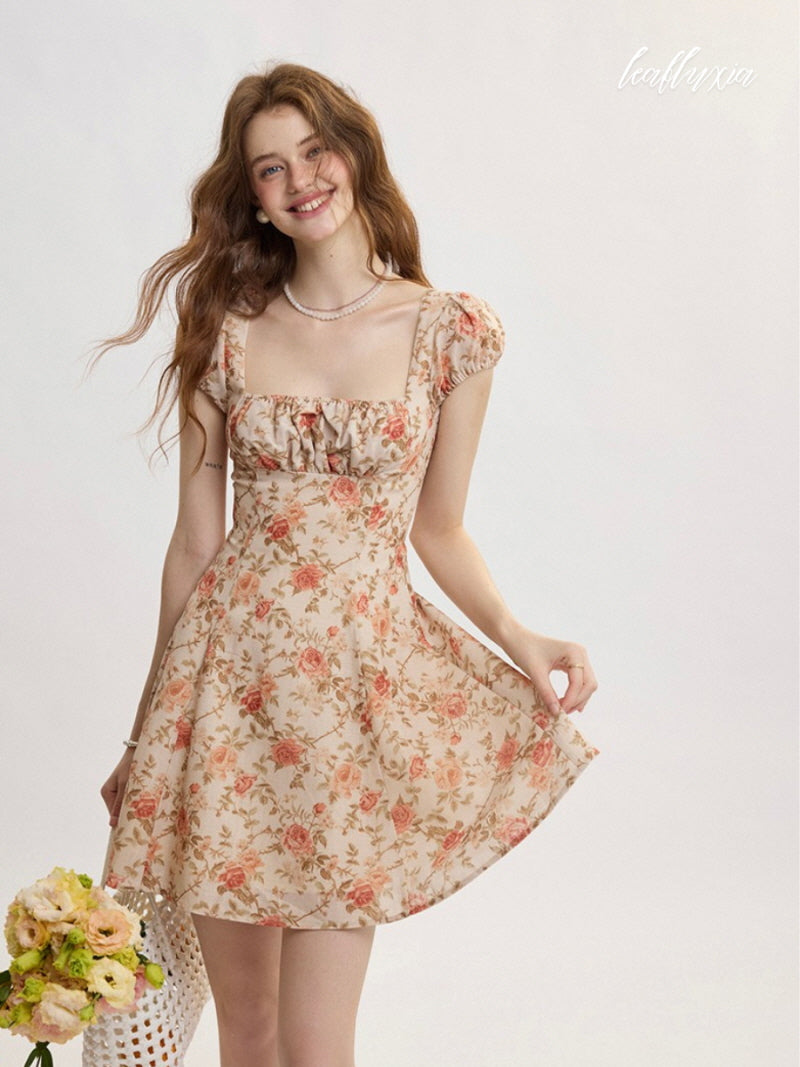 Rosé Charm Mini Dress