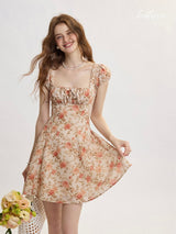 Rosé Charm Mini Dress