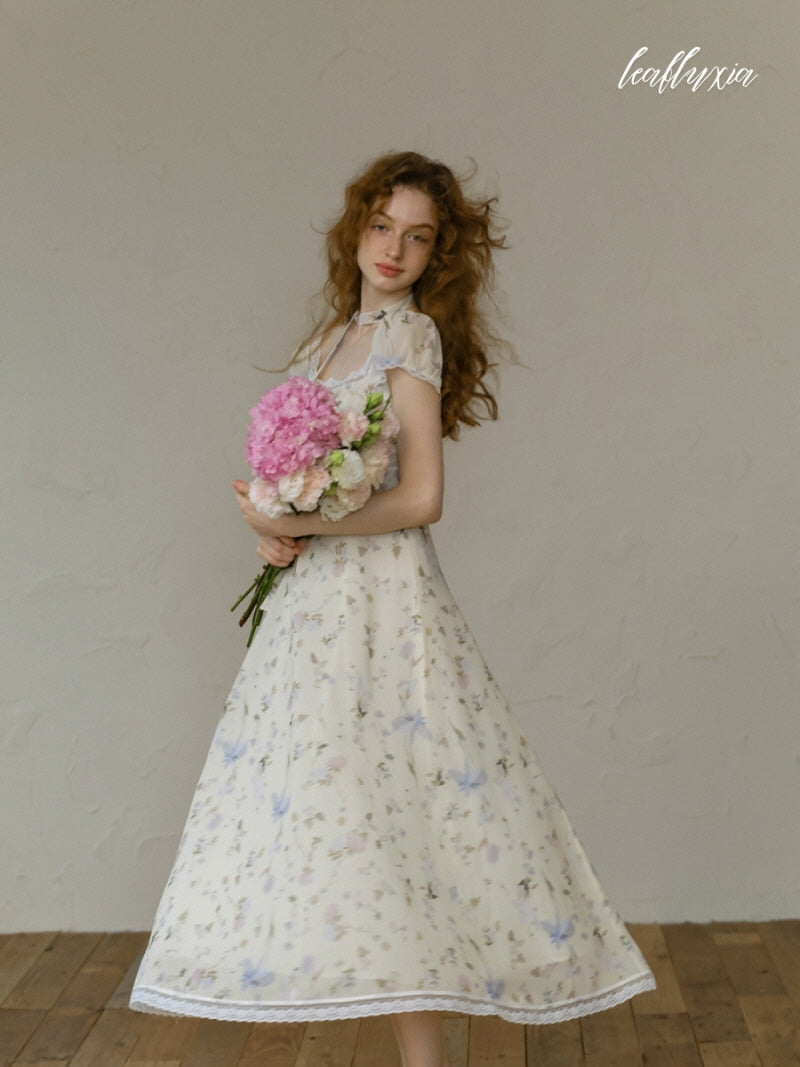 Pastel Butterfly Bloom Dress