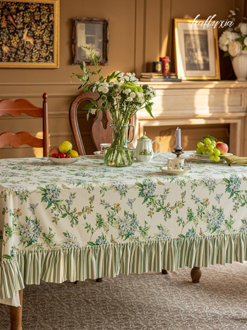 Meadow Ruffle Tablecloth