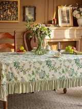 Meadow Ruffle Tablecloth