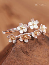 Pear Blossom Adjustable Ring | 925 Sterling Silver