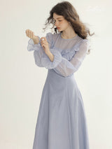 Celeste Chiffon Long Dress