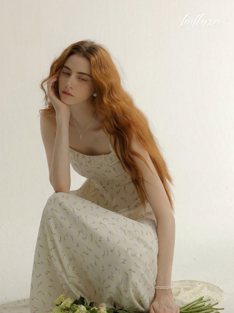 Soft Lavender Bloom Dress