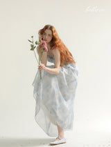 Blue Petal Reverie Dress