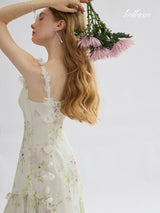 Whispering Mint Blossom Dress
