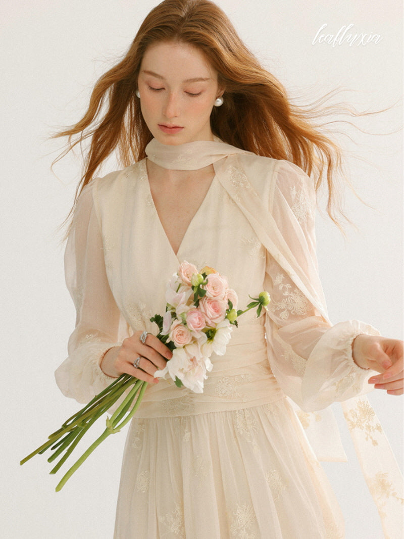 Antique White Grace Dress