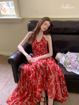 Red Bloom Sonata Dress