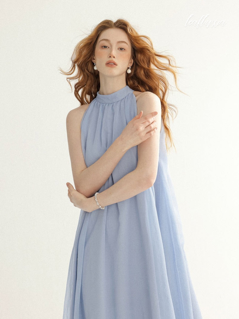 Celestial Blue Midi Dress