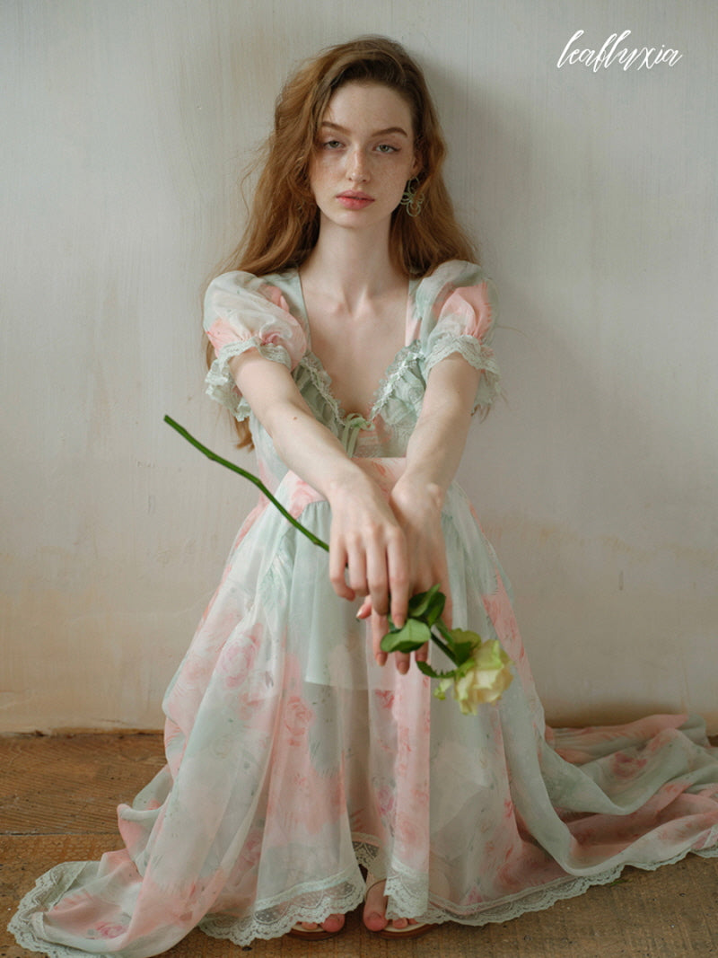 Mint Rose Sonata Dress