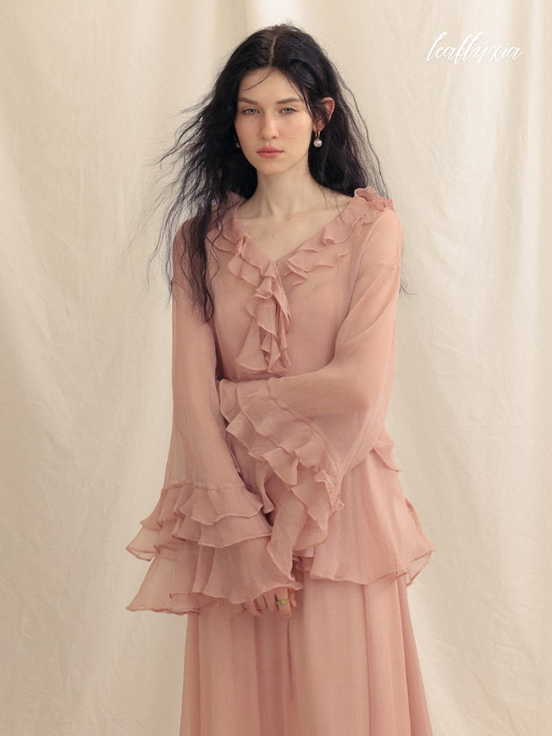 Rosette Whimsy Dress Set