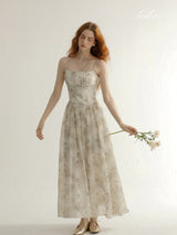 Pure Rose Veil Dress