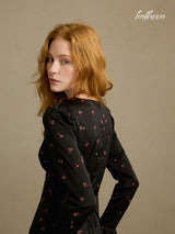 Midnight Rose Whisper Dress